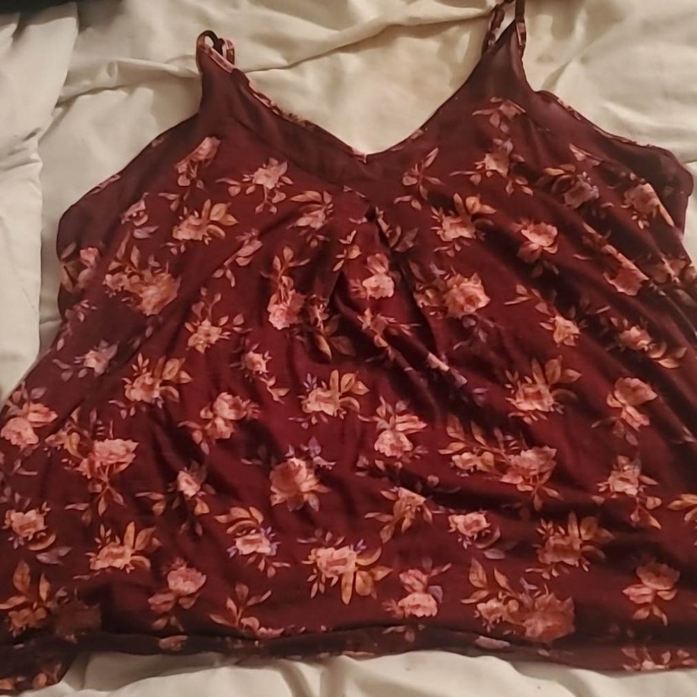 Cute self esteem floral 2x shirt